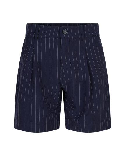 Cleo Short Palazzo Pinstripe darkblue