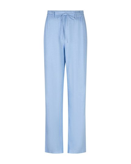 Claudette Linen/Visco Melange Light Blue